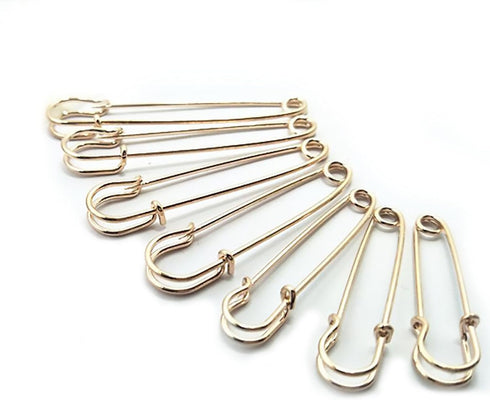 Safety Pins, 4" Large Safety Pins, Set of 20, Large Safety Pins, Clothing Safety Pins, Blankets, Crafts, Skirts, Short Skirts, Oversized Heavy Dut...