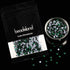 Beadsland Hotfix Rhinestones, 2880pcs Flatback Crystal Rhinestones for Crafts Clothes DIY Decorations, Emerald, SS10, 2.7-2.9mm...