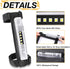 Universal Roll Bar LED Dome Light Utility Interior Courtesy Work UTV Dome Light Wraparound Roll Cage LED Lights Mount for Truck, ATV, UTV, RZR, Of...