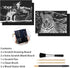 2 Pack Animal Scratch Art Rainbow Painting Paper, Engraving Art & Craft Sets, Creative foil Scratch Art Toys Gift, DIY Sketch Card Scratchboard fo...