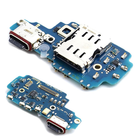 for Samsung Galaxy S23 Ultra Charging Port Flex Cable Replacement,SM-S918U SM-S918U1 S918U S918U1 Charger Dock Board Connector Charging Port Mic F...