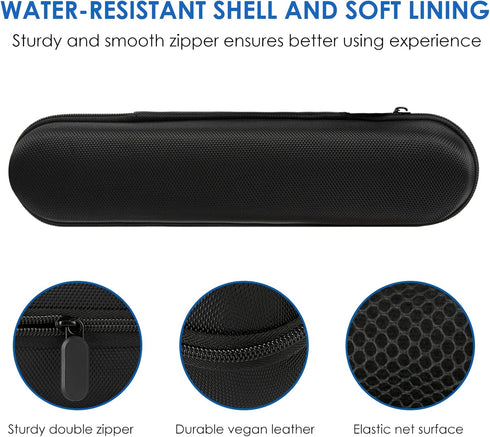 Linkidea Electric Toothbrush Travel Case Holder, Battery Toothbrush Carry Bag Compatible with Oral-b Pro 1500 8000, Philips Sonicare 4100, 5100, 6...