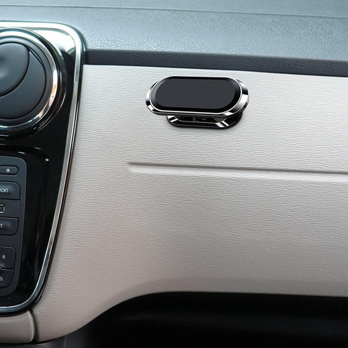 Magnetic Phone Mount for Car, Flat Phone Magenet Universal for Cars, Upgraded Phone Holder for Car Dashboard, Wall, Compatible with Cell Phone, Mi...