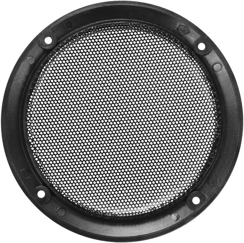 uxcell 6.5" Mounting Hole Diagonal Distance Speaker Grill Mesh Decorative Circle Woofer Guard Protector Cover Accessories Silver...