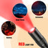 EverBrite Red Light Penlight Flashlight with 395nm UV Blacklight/White Light, Multi-Function LED Pocket Pen Light, AAA Batteries Included, for Nig...