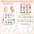 Charm Bracelet Making Kit for Girls 3-12, Kids Jewelry Making Kit 66Pcs Jewelry Kits for Girls Ages 8-12 Jewelry Maker Craft Necklace Birthday Chr...