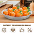 Luxshiny 2PCS Stainless Steel Roasting Pan, Pizza Cake Baking Tray Round Roaster Pan Stainless Steel Drip Pan for Turkey Baking,Roast Chicken...