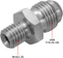 EVIL ENERGY 4AN Male Flare to M10 x 1.25 Male Metric Thread Brake Fitting Stainless Steel Adapter...