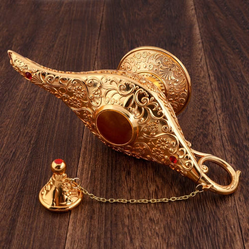 Gusnilo Rare Legend Aladdin Magic Lamp Collector's Edition (Alloy Color)...