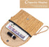 Oweisong Straw Purses for Women Summer Beach Straw s Clutch Purses Crossbody Bag Handmade Women Envelope Handbag Wallet...