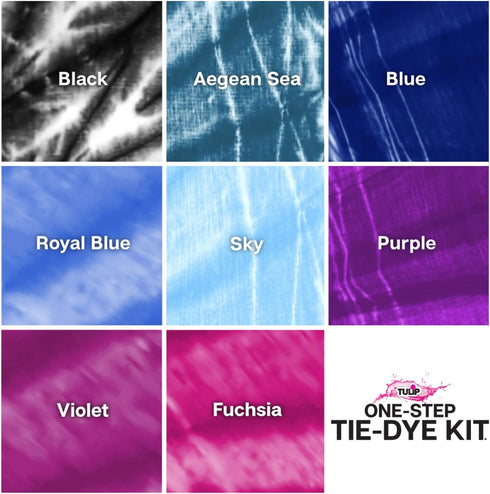 Tulip One-Step Tie-Dye Kit One-Step 8 Color Kit Tie Dye, Celestial...