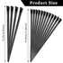 16 Pcs Eyeliner Brush Fine Angled, 12 Pcs Thin Eyeliner Brush Fine and 4 Pcs Angled Eyebrow Brush Flat Eyeliner Brush Portable Eye Makeup Brush Se...
