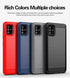 MAIKEZI Soft TPU Slim Fashion Anti-Fingerprint Non-Slip Protective Phone Case Cover for Samsung Galaxy A51 4G (Black Brushed TPU)...