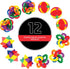 Neliblu Party Favors for Kids, 12 Pack (8.82 x 6.69 x 2.91) Fun Puzzle Balls - Goody Bag Fillers-Treasure Box Prizes for Classroom,Fidget Brain Te...