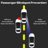 Backseat Passenger Safety Mirror/Blindspot Mirror/Rearview Mirror for Kids, Universal Fit, 360° Rotation, Anti-Slip, for Family Car, Pack of 2...