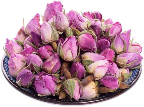 Dried Rose Buds Edible Rose Tea Fragrant Dried Flowers for Tea, Baking, Crafting, Soap Making, Resin, Potpourri - Pink 2oz...