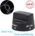 Reyhoar PA010034 Black Top Burner Range Knob Replacement for Viking Ranges VGIC305-4BSS VGIC485-6GSS Replaces PA010034, VKNPA010034