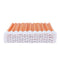 4.92" Lint Free Swabs (100 pcs, Large Flat Sqaure Head 13.5 mm/0.53", Orange, Polyester) Cleanroom Polyester Swabs Multi-Purpose Swab Sticks Micro...
