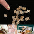 Mini Hinge Clips Dollhouse Furniture Jewelry Wooden Box Cabinet Door Brass Hinges Miniature Accessories Wooden Music Box Wine Case Hinge with Scre...