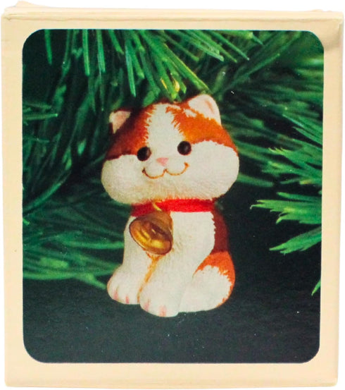 Hallmark Keepsake Christmas Kitten Christmas Ornament 1982...