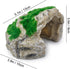 Aquarium Cave Decorations for Small Fish, Betta, Reptile Hide, Resin Ornaments for 5 to 15 Gallon Fish Tank, Reptiles & Amphibians Habitat Decor A...