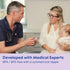 MAM Perfect Baby Pacifier, Patented Nipple, Developed with Pediatric Dentists & Orthodontists, 2 Pack, 0-3 Months, Boy...
