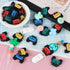 16 Pcs Truck Silicone Beads, EVERMARKET Cars Silicone Focal Beads for Pens, Cute Truck Silicone Beads Bulk, Rubber Loose Spacer Beads for Keychain...