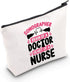 CMNIM Sonographer Makeup Bag Radiologist Gifts Sonographer Accessories for Work Pouch Bag for Ultrasound Technician Gifts (Sonographer Brain Makeu...