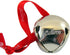 Westmon Works Believe Bell Ornament in Grey for Christmas Tree on Ribbon with Bag...