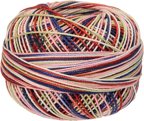 Handy Hands Lizbeth Egyptian Cotton Crochet Thread, Tatting Thread, and Knitting Thread Lace Size 10 (25 Grams 122 Yards) – HH10121, Marble...