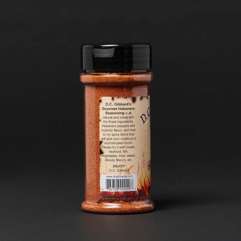 D.C. Gibbard's Sophisticated Habanero Seasoning...