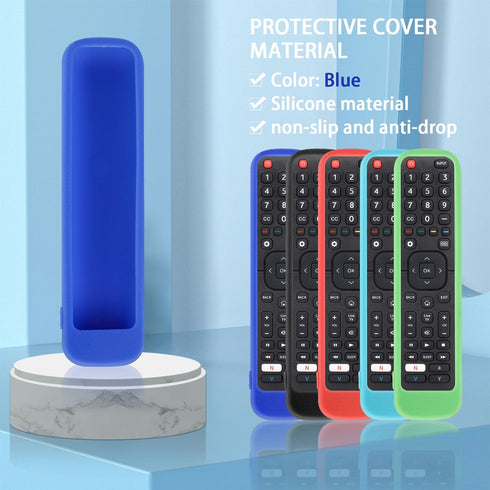 CHUNGHOP Protective Silicone Remote Case for Hisense EN2A27 ERF2K60H EN2H27B EN2H27HS EN2H27D ER-31607R ER-22655HS Cover Kids-Friendly Anti-Slip S...