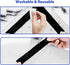 Rug Tape,16 Pcs Dual Sided Washable Removable Rug Stopper Grip Your Area Rug, Non Slip Adhesive Prevent Curl for Hardwood Floors Grip Carpet Corne...