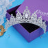 Crystal Tiaras and Crowns for Women Princess Girls,Jeweled Wedding Tiara for Bride,Birthday, Cosplay...