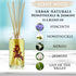 Urban Naturals Honeysuckle & Jasmine Reed Diffuser Oil Scented Sticks Set– Hyacinth, Cassis, Neroli & Geranium | Long Lasting Air Freshener for Th...