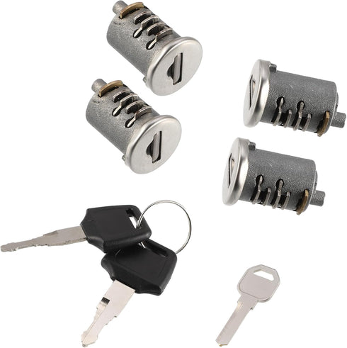 Car Roof Rack Lock Cylinder Lock Core Replace for Yakima Car Rack System Components/Metal Lockable Cylinders Core Lock Kit W/Lock Key and Control ...