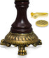 AM Lux Globe Incense Burner - Bakhoor Cone Holders | Insence bukhoor Burners| Frankincense Burner Charcoal | Mabkhara | for Office & Spiritual Déc...