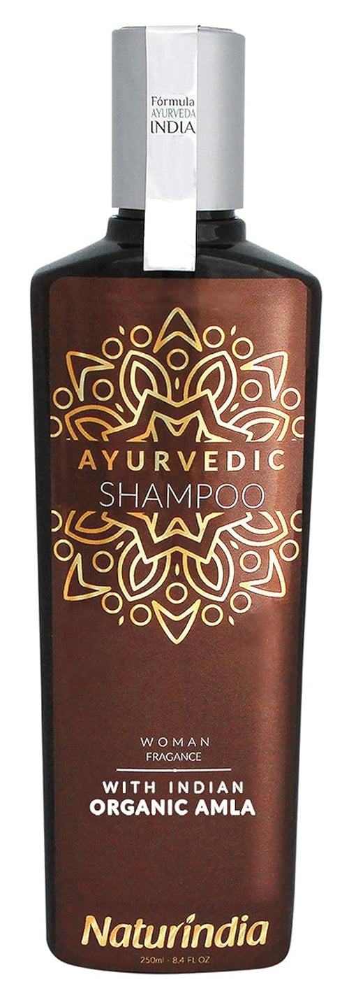 Ayurvedic Organic Shampoo for Hair Growth Amla Indian Vitalize Formula for Shiny and Strong Hair with Vitamin C and B-Complex natural herbs from I...