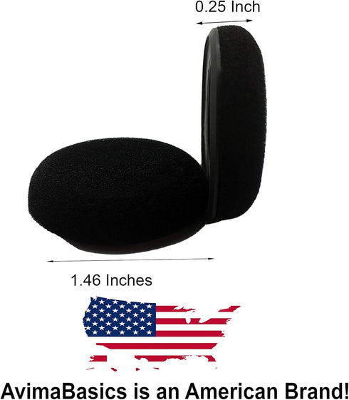 HW540 EncorePro Ear Pads by AvimaBasics | Premium Replacement Earpads Spare Foam Cushions Cover Repair Parts for Plantronics HW530 HW530D HW540D H...