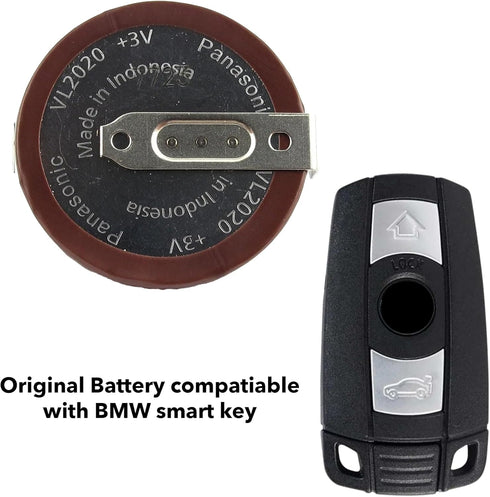 OEM VL2020 ML2020 - Rechargeable Battery - Lithium Coin 3V 20MM 90 Degree Tab (1-Pack)...