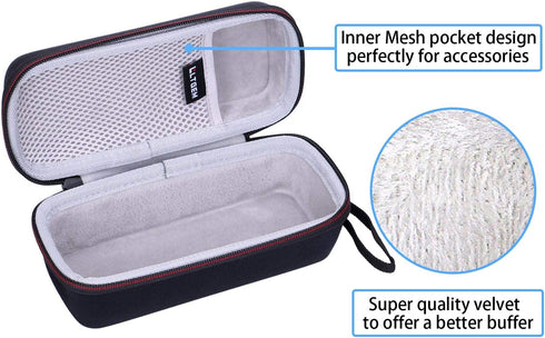 LTGEM EVA Hard Case for JBL FLIP 5 or JBL FLIP 6 Waterproof Portable Bluetooth Speaker - Travel Protective Carrying Storage Bag...