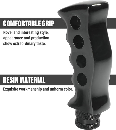 Shift Knob,Automatic Shift Knob,Car Gear Shift Knob,Car Accessories,Car Grip Knife Handle Gear with Screws and Spanner,Gear Lever Shift Knob Repla...