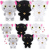 9 Pieces Mini Cat Plush Stuffed Animals Bulk Cute Small Stuffed Kitten Soft Cats Doll Plush Toys Hanging Pendant Ornament For DIY Keychain Birthda...