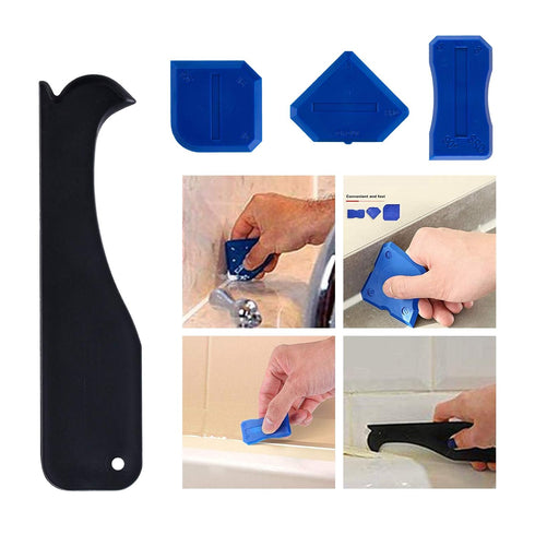 Caulking Tool Kit, 28PCS Silicone Caulking Tools(Stainless Steelhead) Caulking Tool Sets Silicone Sealant Finishing Tool, Great Tools for Kitchen ...