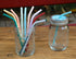 Reusable Thin Short 6.7" Cute Silicone Bendy Straws for Toddlers&Kids&Baby,6 10 12 oz Wine/Yeti Tumbler, Coffee/Cocktail Mug,Soda Cans,Take n toss...