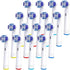 Replacement Toothbrush Heads Compatible With Oral B Braun- Pack of 16 Professional Electric Toothbrush Heads- Precision Refills for Oral-b 7000, C...