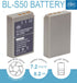 BM Premium BLS-50, PS-BLS5 Battery and Charger for Olympus OM-5, OM-D E-M5 III, E-M10, E-M10 III, E-M10 IV, E-PL7, E-PL8, E-PL9, E-PL10, Stylus 1 ...