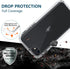 BESINPO Case for iPhone SE 2022 (3rd Generation)/iPhone SE 2020/8/7 Case, Built-in Screen Protector 360 Full Body Shockproof Protection Cover -Cle...