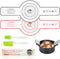Silicone Bread Sling Dutch Oven, 2 PCS Round Non-Stick & Easy Clean Reusable Silicone Bread Baking Mat With Long Handles, Easy to Transfer Sourdou...