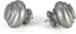 Decopolitan 278656836 1-Inch Urn Single Window Treatment Rod Set, 36 to 72-Inch, Antique Silver...